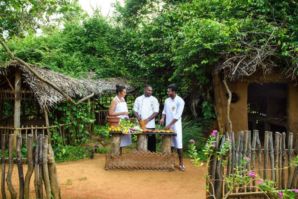 Cookery Demonstration Uga Ulagalla Sri Lanka Food and Drink