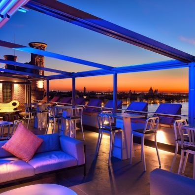 Hilton Molino Stucky Venice Skyline Rooftop Bar Views